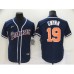 Men's Nike San Diego Padres #19 Tony Gwynn Blue MLB Stitched Jersey