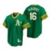 Men's Nike Oakland Athletics #16 Liam Hendriks Kelly Green Cooperstown Collection Road Stitched Baseball Jersey