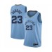 Men's Memphis Grizzlies #23 Marko Guduric Authentic Blue Finished Basketball Stitched Jersey Statement Edition