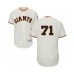 Men's San Francisco Giants #71 Tyler Rogers Cream Home Flex Base Authentic Collection Baseball Player Stitched Jersey