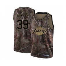 Men's Los Angeles Lakers #39 Dwight Howard Swingman Camo Realtree Collection Basketball Stitched Jersey