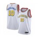 Men's Golden State Warriors #10 Tim Hardaway Authentic White Hardwood Classics Basketball Stitched Jersey - San Francisco Classic Edition