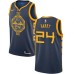 Men's Nike Golden State Warriors #24 Rick Barry Swingman Navy Blue NBA Jersey - City Edition