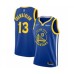 Men's Golden State Warriors #13 Wilt Chamberlain Authentic Royal Finished Basketball Stitched Jersey - Icon Edition