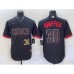 Men's Cincinnati Reds #30 Ken Griffey Jr Number Black 2023 City Connect Cool Base Stitched Jersey