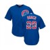 Men's Chicago Cubs #29 Brad Brach Authentic Royal Blue Team Logo Fashion Cool Base Baseball Jersey