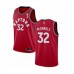 Men's Toronto Raptors #32 KJ McDaniels Swingman Red 2019 Basketball Finals Champions Jersey - Icon Edition