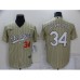 Men's Nike Los Angeles Dodgers #34 Fernando Valenzuela Camo Stripes Authentic Stitched Jersey