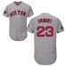 Men's Majestic Boston Red Sox #23 Blake Swihart Grey Road Flex Base Authentic Collection 2018 World Series Champions MLB Jersey