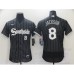 Men's Nike Chicago White Sox #8 Bo Jackson Black City Alternate Stitched Baseball Jersey