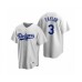 Men's Los Angeles Dodgers #3 Chris Taylor Nike White Cooperstown Collection Home Stitched Jersey