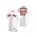 Men's Boston Red Sox #57 Eduardo Rodriguez Nike White Authentic 2020 Home Stitched Jersey