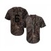 Men's Kansas City Royals #6 Willie Wilson Authentic Camo Realtree Collection Flex Base Baseball Jersey