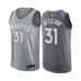 Men's Minnesota Timberwolves #31 Keita Bates-Diop Authentic Gray Basketball Jersey - City Edition