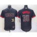 Men's Cincinnati Reds #30 Ken Griffey Jr Number Black 2023 City Connect Flex Base Stitched Jersey