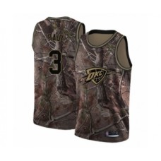 Men's Oklahoma City Thunder #3 Chris Paul Swingman Camo Realtree Collection Basketball Jersey