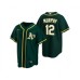 Men's Oakland Athletics #12 Sean Murphy Green Cool Base Stitched Jersey