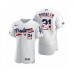 Men's Walker Buehler #21 Los Angeles Dodgers White 2020 Stars & Stripes 4th of July Stitched Jersey