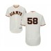 Men's San Francisco Giants #58 Trevor Gott Cream Home Flex Base Authentic Collection Baseball Player Stitched Jersey