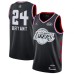 Men's Nike Los Angeles Lakers #24 Kobe Bryant Black Basketball Jordan Swingman 2019 All-Star Game Jersey