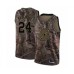 Men's Portland Trail Blazers #24 Kent Bazemore Swingman Camo Realtree Collection Basketball Jersey