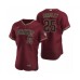 Men's Arizona Diamondbacks #25 Archie Bradley Nike Crimson Authentic 2020 Alternate Stitched Jersey