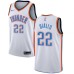 Men's Nike Oklahoma City Thunder #22 Hamidou Diallo Swingman White NBA Jersey - Association Edition