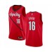 Men's Portland Trail Blazers #16 Pau Gasol Red Swingman Stitched Jersey - Earned Edition