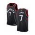 Men's Toronto Raptors #7 Kyle Lowry Swingman Black 2019 Basketball Finals Bound Jersey Statement Edition