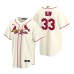 Men's Nike St. Louis Cardinals #33 Kwang-hyun Kim Cream Alternate Stitched Baseball Jersey