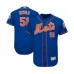 Men's New York Mets #51 Paul Sewald Royal Blue Alternate Flex Base Authentic Collection Baseball Player Stitched Jersey