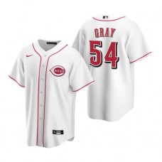 Men's Nike Cincinnati Reds #54 Sonny Gray White Home Stitched Baseball Jersey