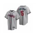 Men's Atlanta Braves #5 Freddie Freeman Nike Gray 2020 Replica Road Stitched Jersey