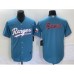 Men's Nike Texas Rangers Blank Light Blue Stitched Cool Base Nike Jersey 1