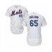 Men's New York Mets #65 Robert Gsellman White Home Flex Base Authentic Collection Baseball Player Stitched Jersey