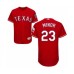 Men's Texas Rangers #23 Mike Minor Red Alternate Flex Base Authentic Collection Baseball Jersey