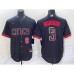 Men's Nike Cincinnati Reds #9 Joe Burrow Number Black 2023 City Connect Cool Base Stitched Baseball Jersey