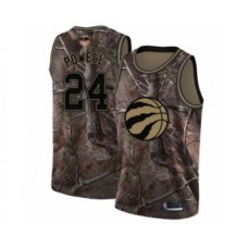 Men's Toronto Raptors #24 Norman Powell Swingman Camo Realtree Collection 2019 Basketball Finals Bound Jersey