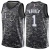 Men's Nike San Antonio Spurs #1 Lonnie Walker Swingman Camo NBA Jersey - City Edition