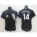 Men's Nike Chicago White Sox #14 Bill Melton Replica Black Alternate Stitched Jersey