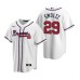 Men's Nike Atlanta Braves #29 John Smoltz White Home Stitched Baseball Jersey