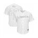 Men's Milwaukee Brewers #22 Christian Yelich Yeli Authentic White 2019 Players Weekend Baseball Jersey