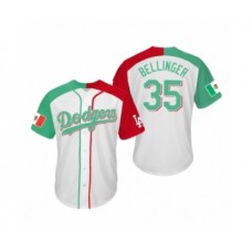 Men's Cody Bellinger #35 Los Angeles Dodgers Two-Tone Mexican Heritage Night Cool Base Stitched Jersey