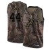 Men's Nike San Antonio Spurs #44 George Gervin Swingman Camo Realtree Collection NBA Jersey