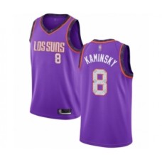 Men's Phoenix Suns #8 Frank Kaminsky Authentic Purple Basketball Jersey - 2018-19 City Edition