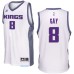 Sacramento Kings #8 Rudy Gay 2016-17 Seasons White Home New Swingman Jersey