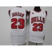 Men's Chicago Bulls #23 Michael Jordan Authentic White 1998 Throwback Stitched Jersey