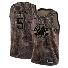 Men's Nike Washington Wizards #5 Juwan Howard Swingman Camo Realtree Collection NBA Jersey