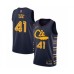 Men's Cleveland Cavaliers #41 Ante Zizic Swingman Navy Basketball Stitched Jersey - 2019 20 City Edition