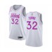 Men's Nike Minnesota Timberwolves #32 Karl-Anthony Towns White Swingman Jersey - Earned Edition